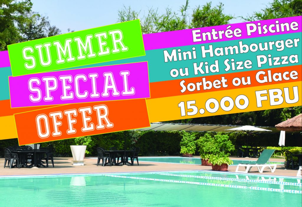 Special promotion Pool swimming